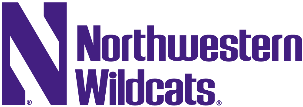 Northwestern Wildcats 1981-Pres Wordmark Logo 05 iron on paper